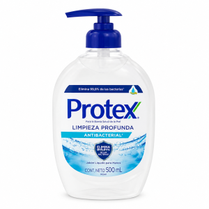 Jabón Líquido Antibacterial Protex Limpieza Profunda 500 ml