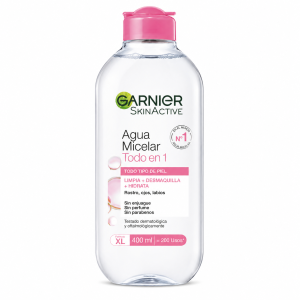 Agua Micelar Garnier SkinActive Todo en 1 400 ml